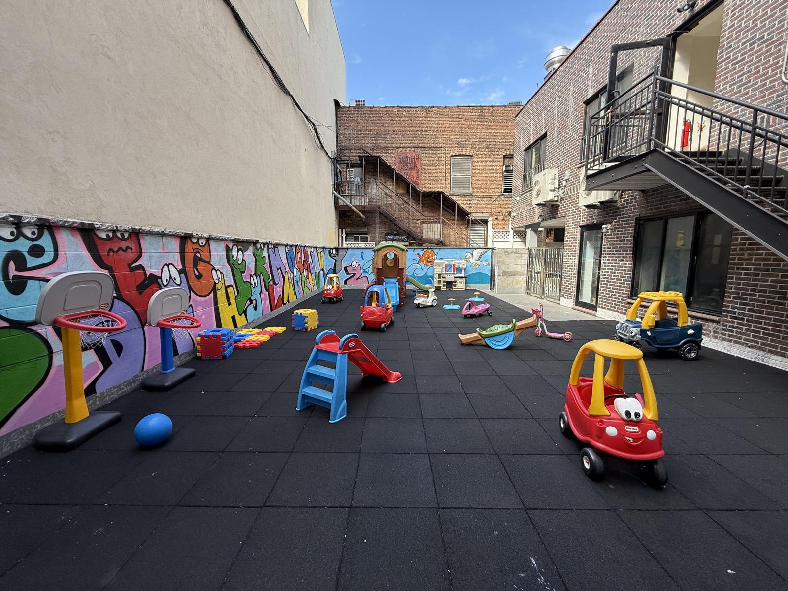 Outdoor play area